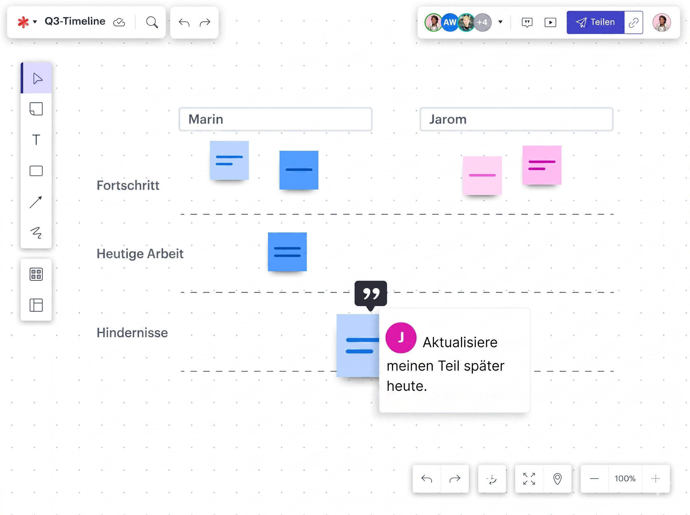 Besser zusammenarbeiten in Lucidspark