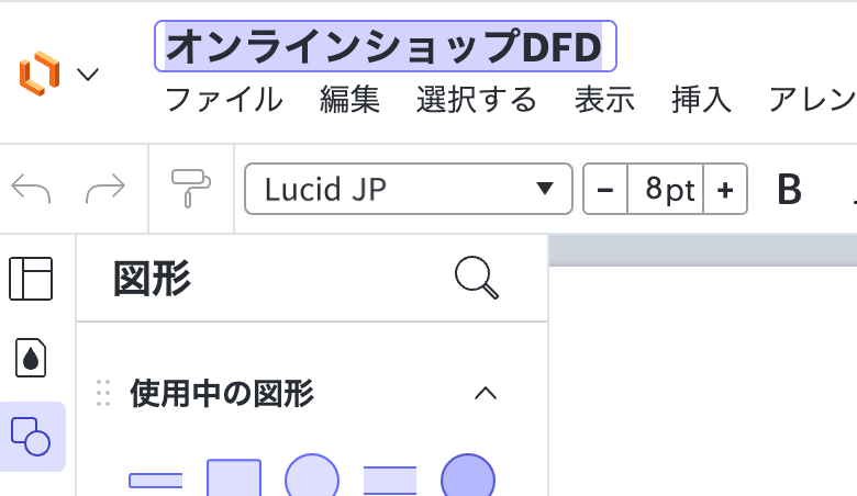 DFD 書き方ステップ