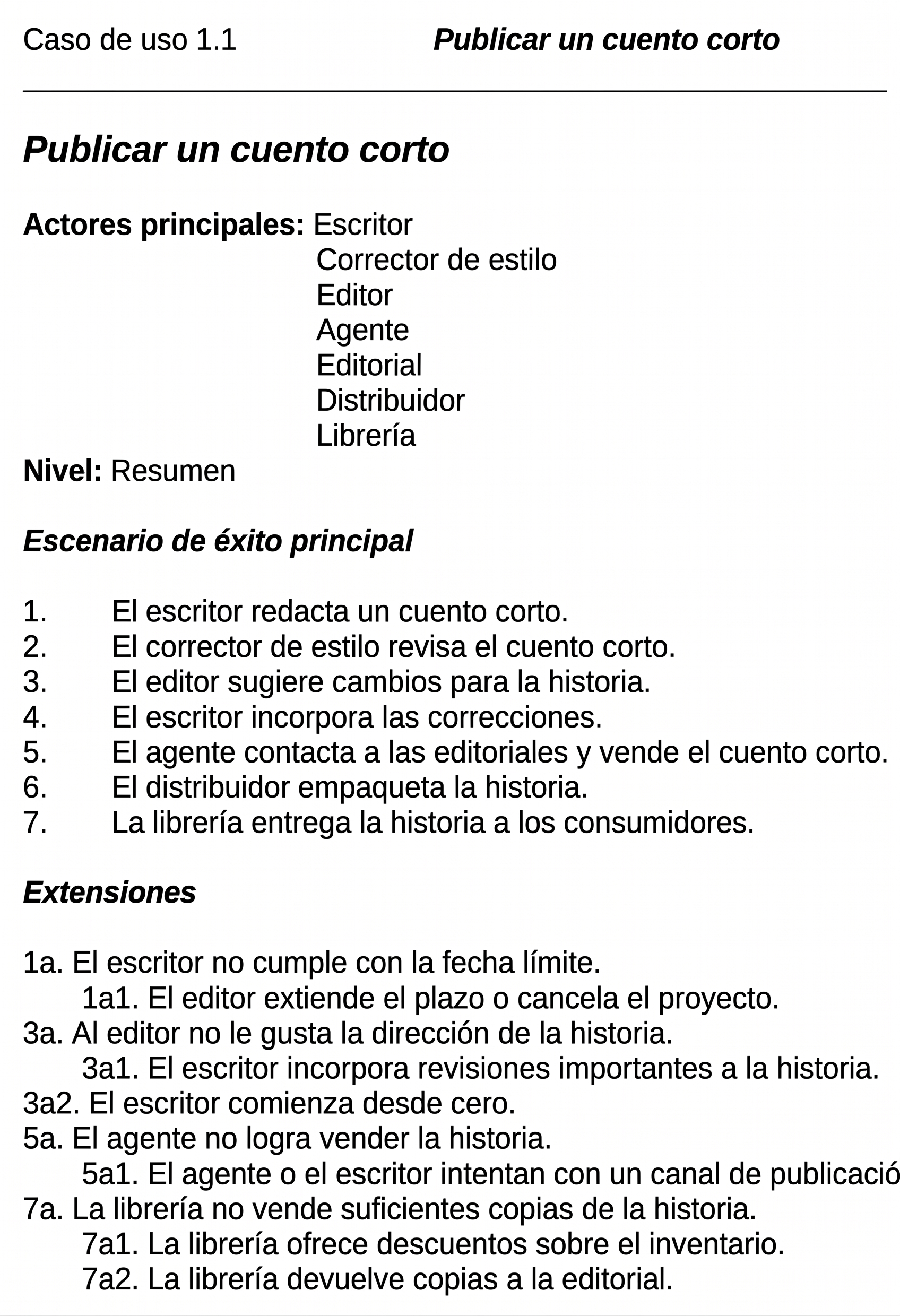 Ejemplo caso de uno 1.1