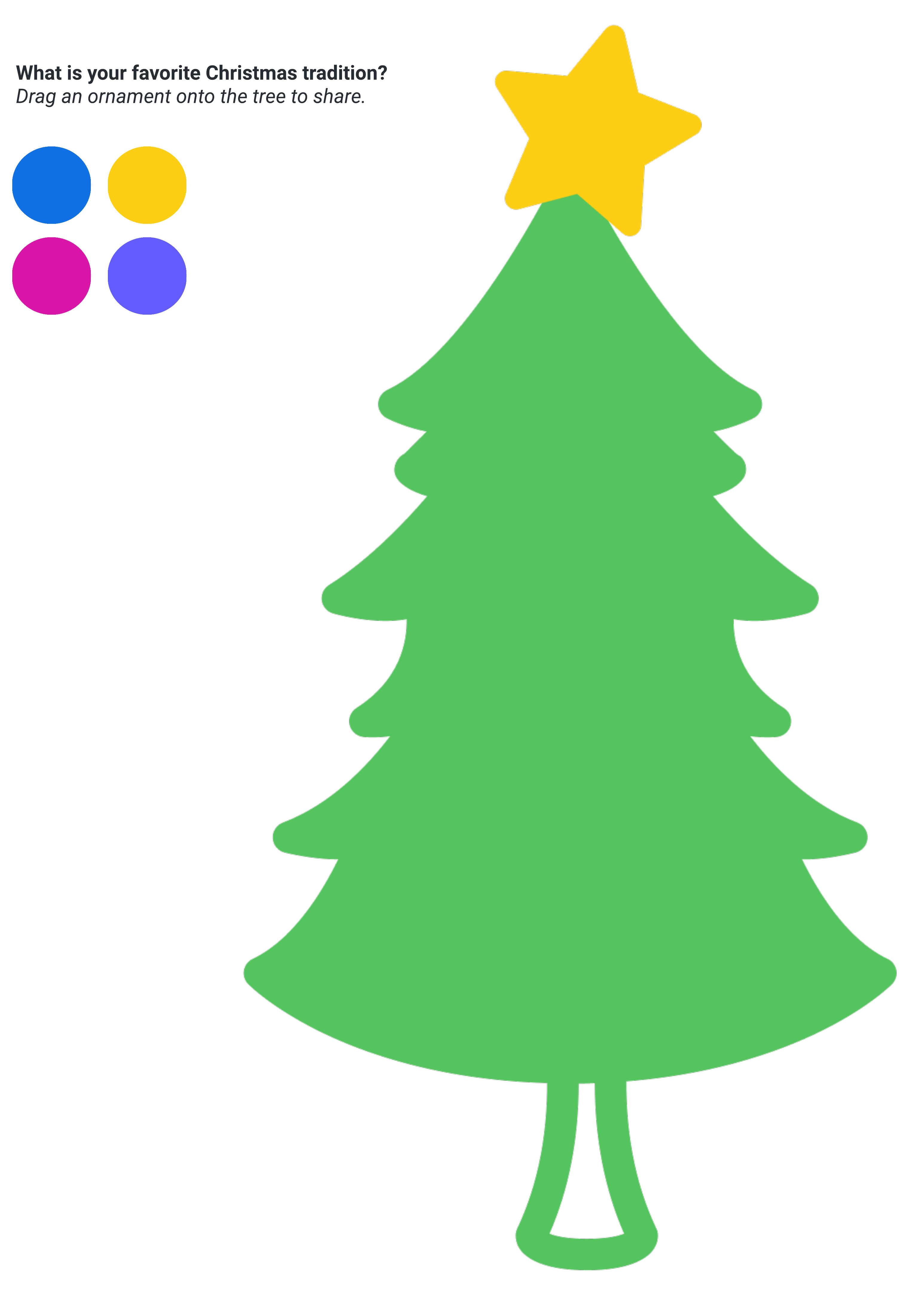 Favorite traditions (click on image to edit)