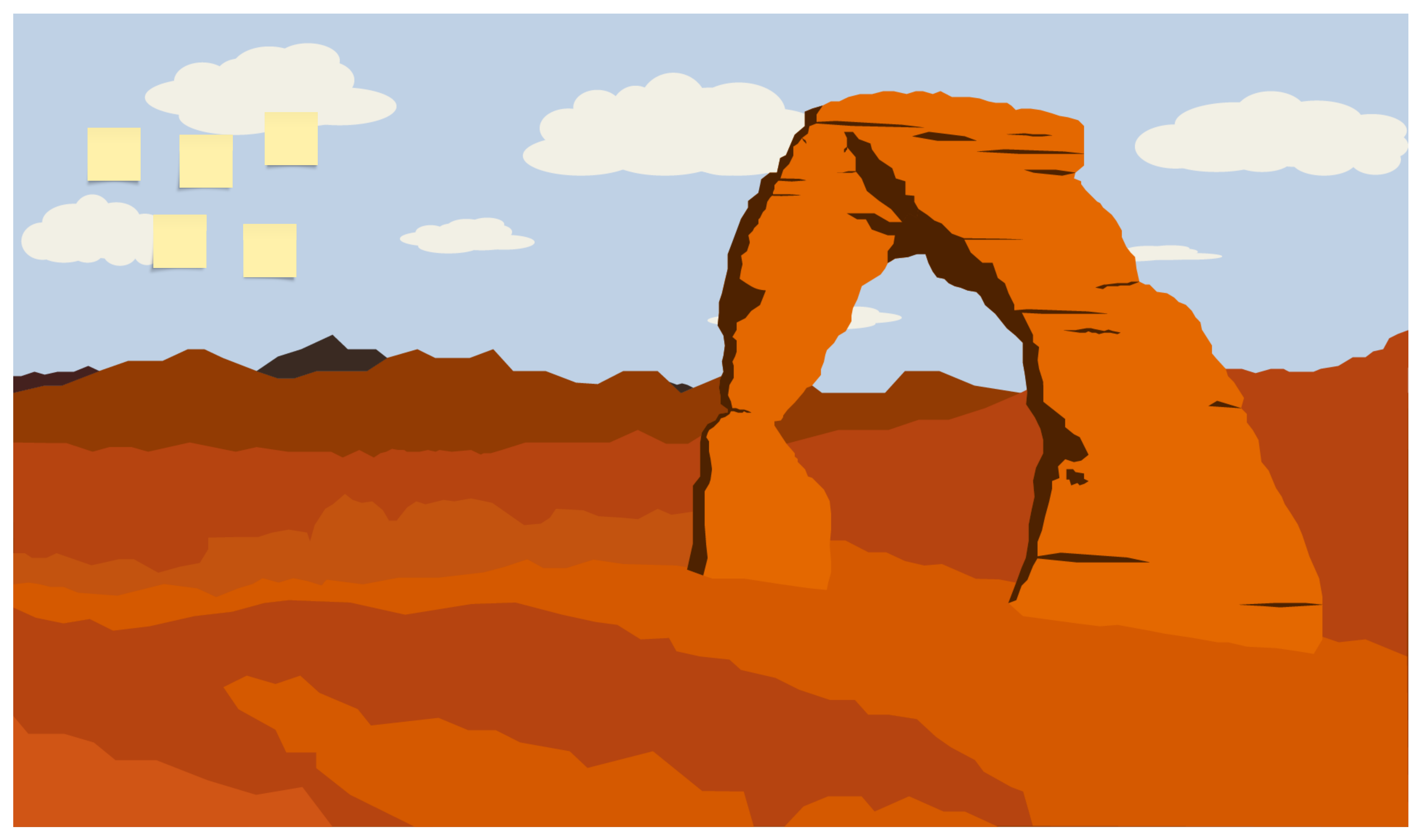 Moab brainstorming template (click on image to modify online)