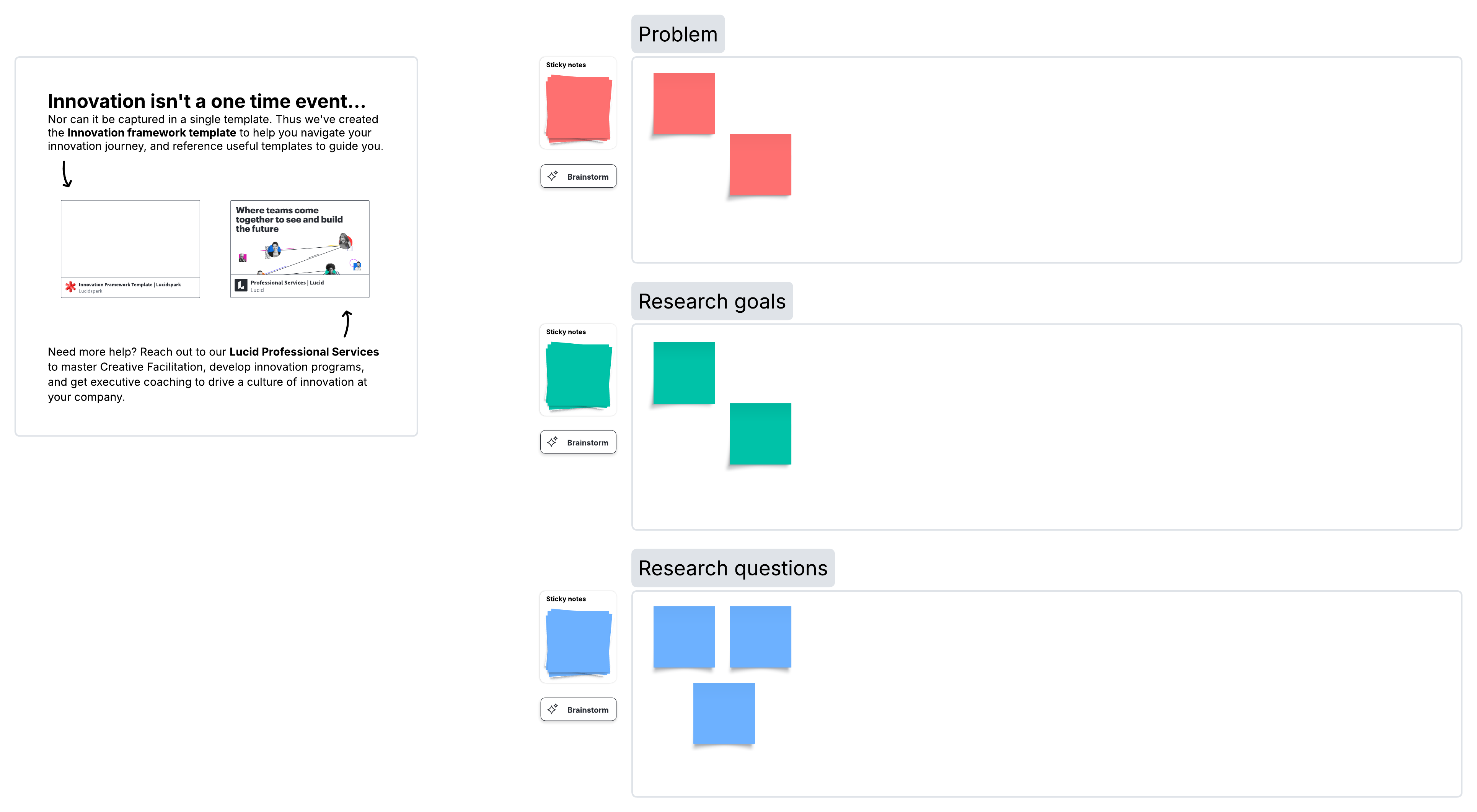 UX research plan template (click to use template)