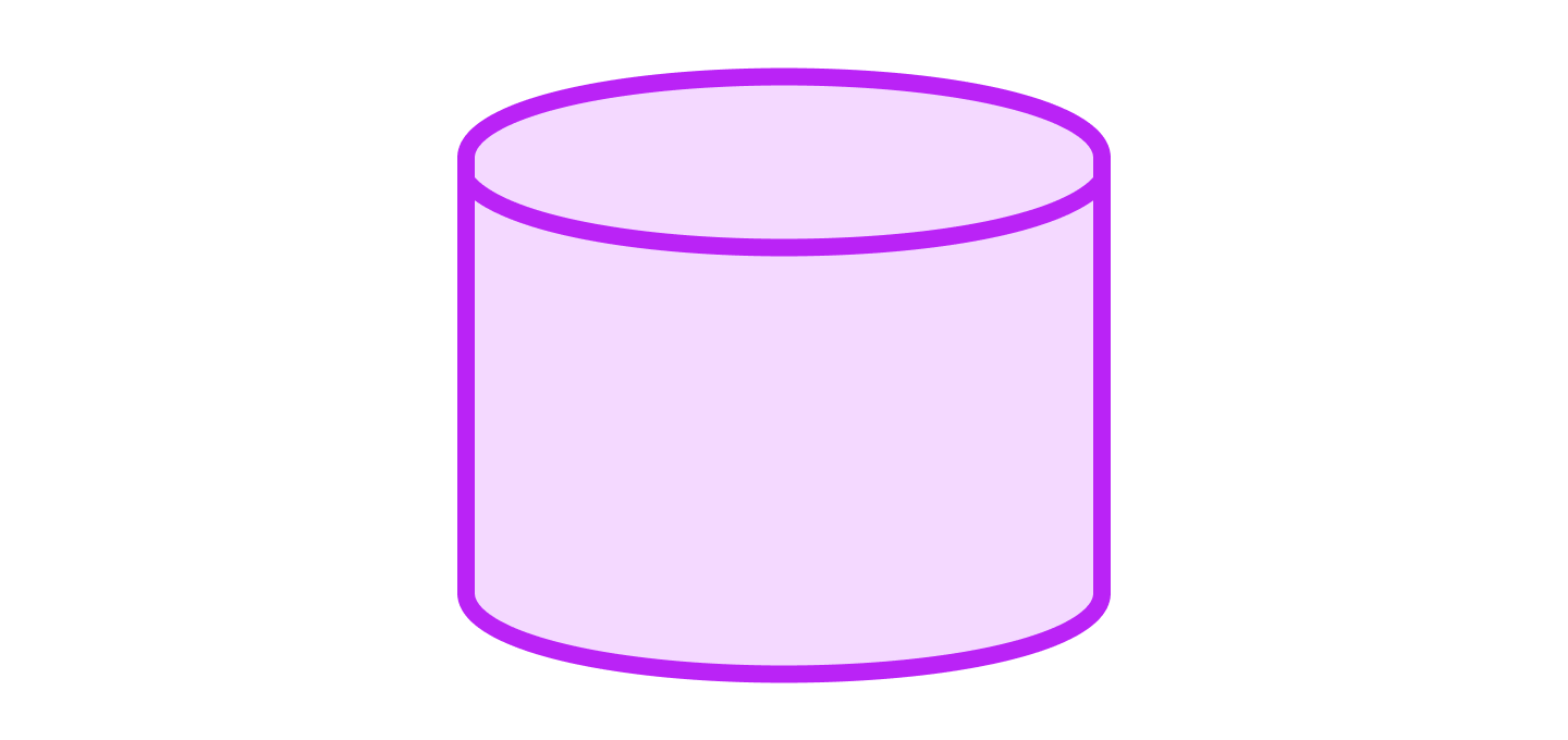 fuchsia cylinder