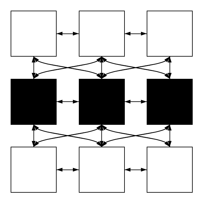 Small Conway's Game of Life