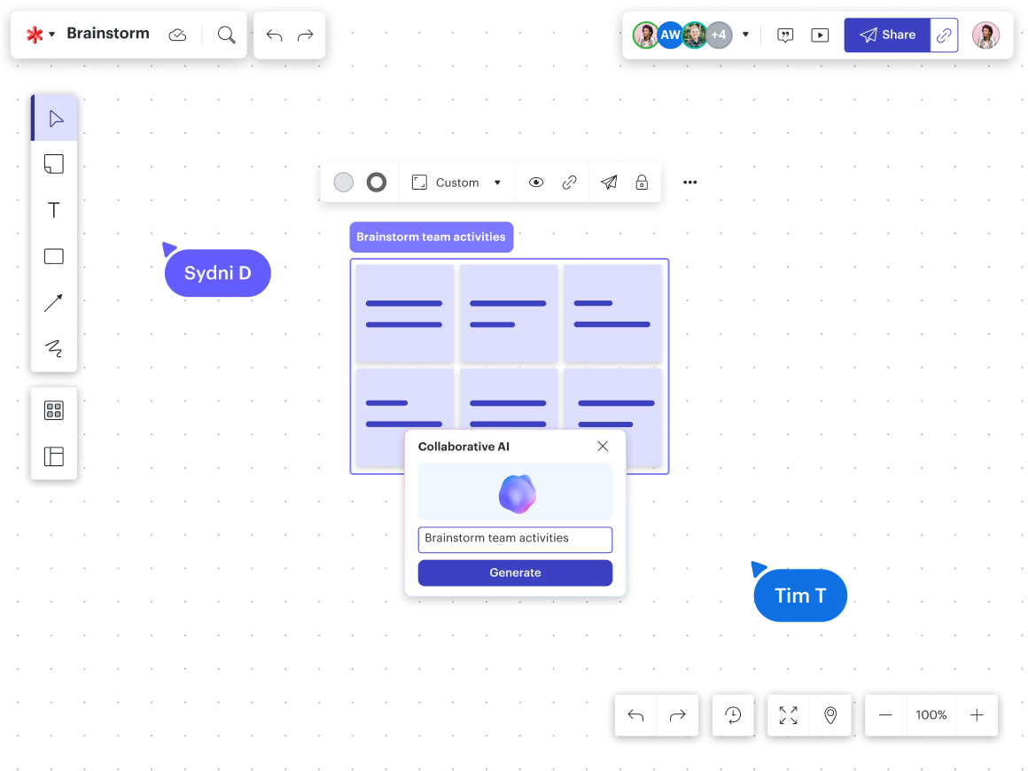 Learn more about Lucid’s Collaborative AI feature by clicking on the image.