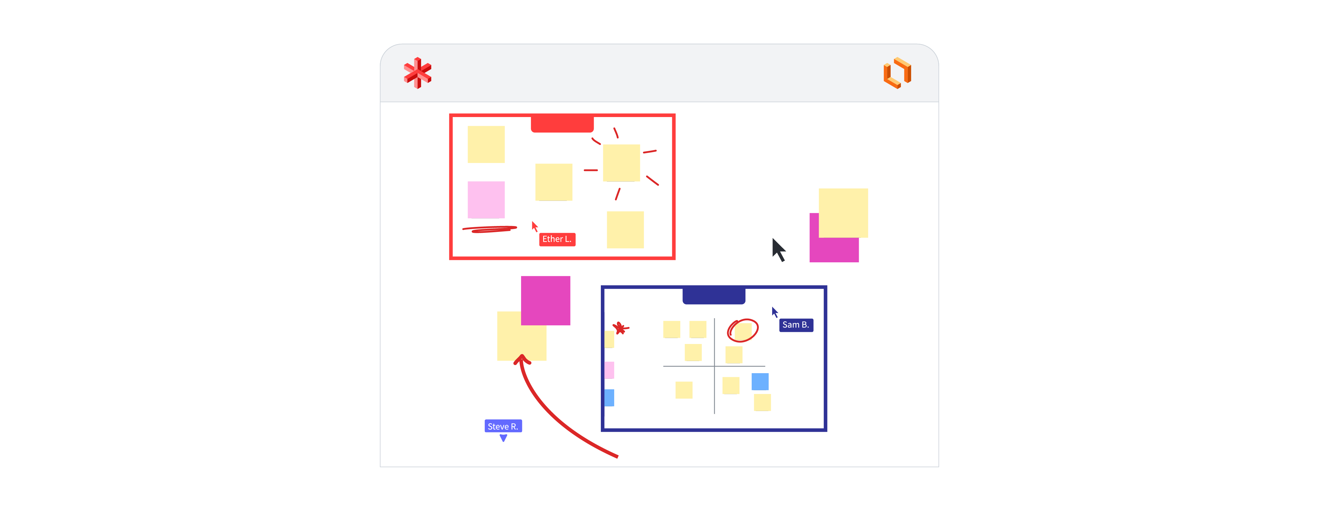 students collaborating