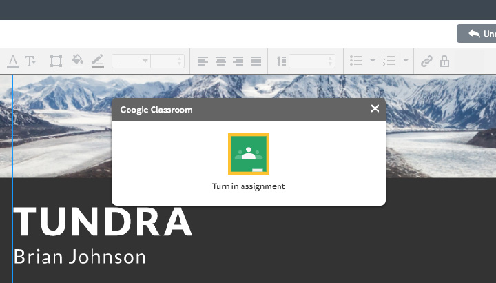 Students complete and submit assignments