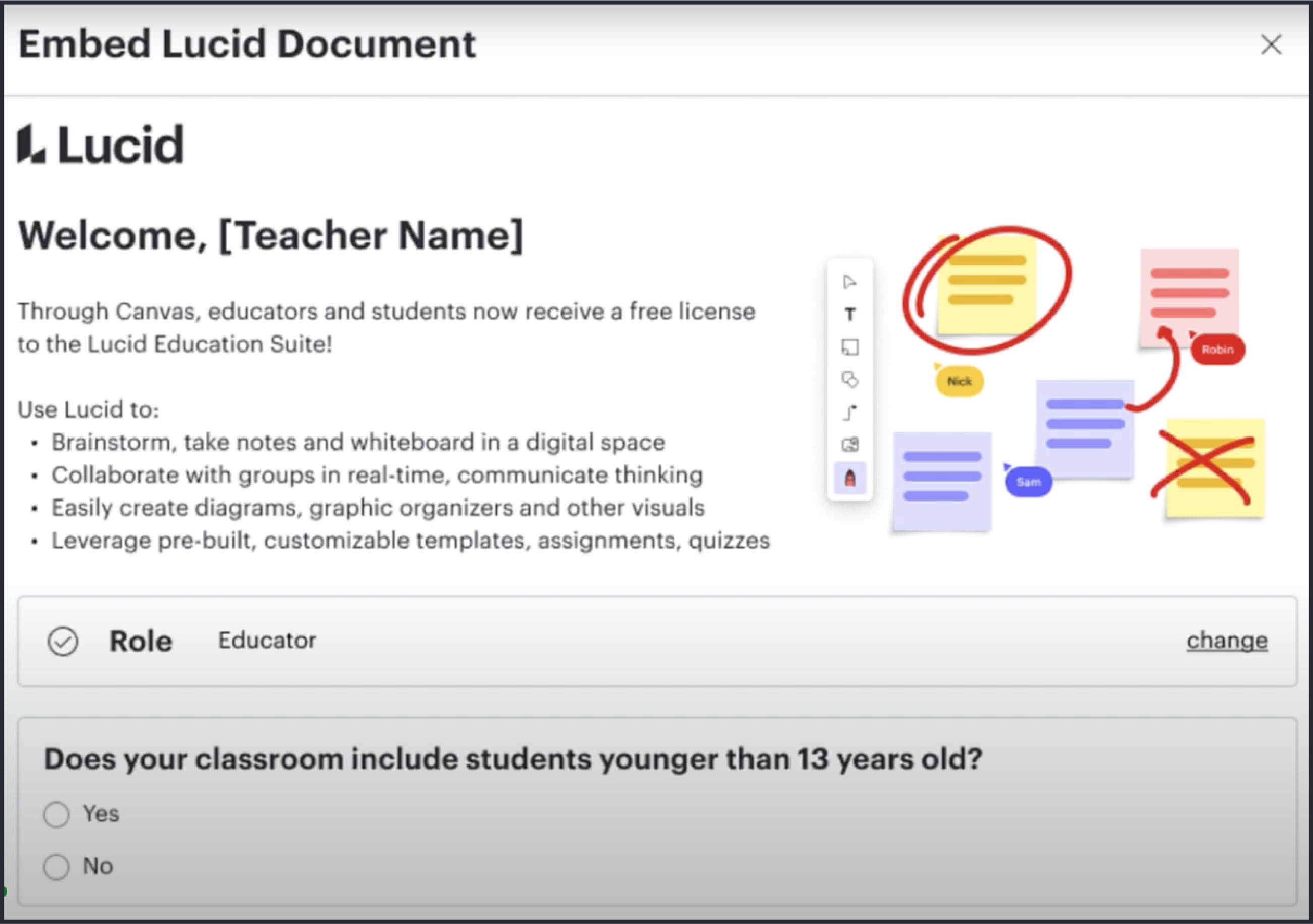 Privacy with Lucid