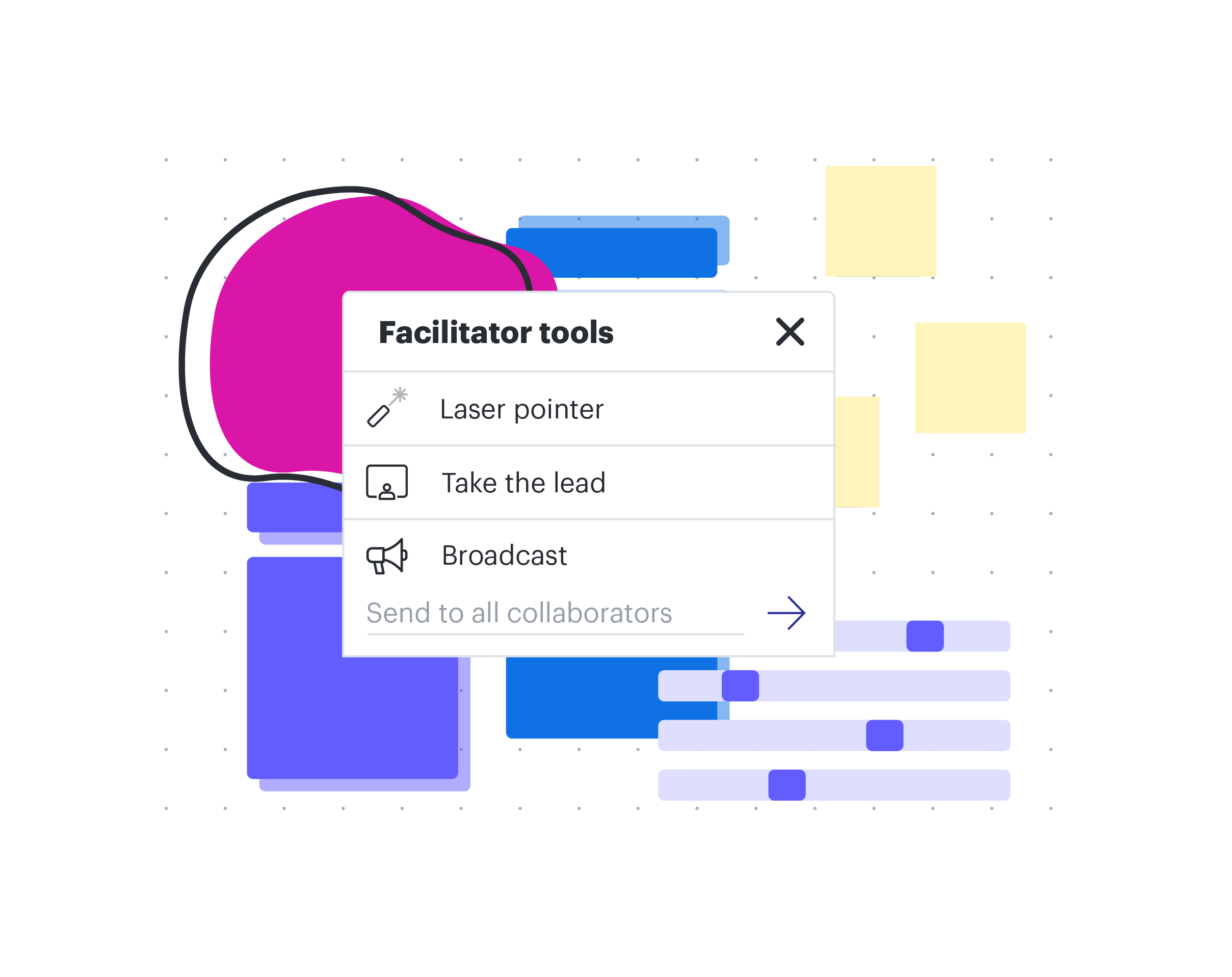 Lucid facilitator controls